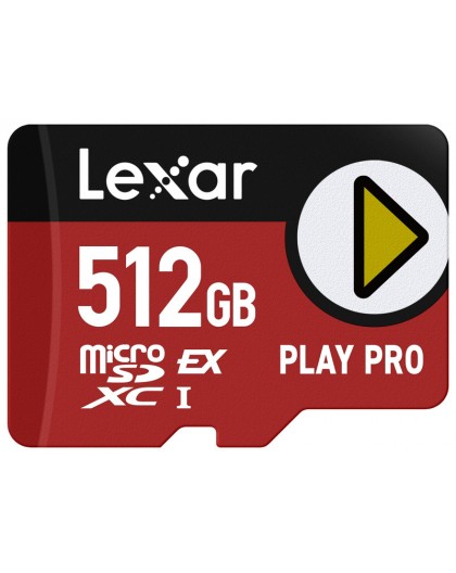 Lexar Play Pro 512 GB microSD Express memory card