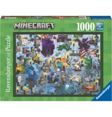 Minecraft Mobs -puzle, 1000 gabaliņu