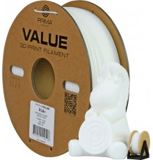 PrimaValue PLA+ Filament for 3D Printer, 1.75 mm, White