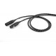 PROEL braided microphone cable, 6m, black-white
