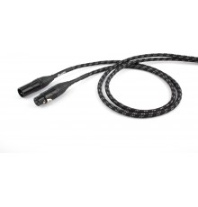 PROEL braided microphone cable, 6m, black-white