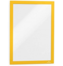 Durable Duraframe - self-adhesive A4 poster frame, 2 pieces, yellow frame