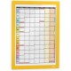 Durable Duraframe - self-adhesive A4 poster frame, 2 pieces, yellow frame