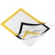 Durable Duraframe - self-adhesive A4 poster frame, 2 pieces, yellow frame