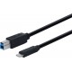Fuj:tech USB-C 3.0 - USB-B kabelis, 1m