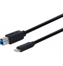 Fuj:tech USB-C 3.0 - USB-B kabelis, 1m
