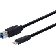 Fuj:tech USB-C 3.0 - USB-B kabelis, 1m