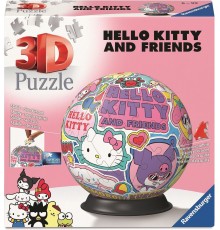 Ravensburger Puzzle-Ball Hello Kitty, 3D puzzle