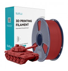 Sunlu PLA+ High-Speed Red Filament