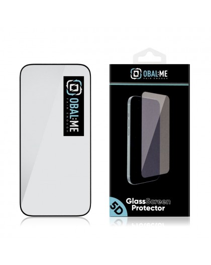 OBAL:ME 5D Glass Screen Protector for Apple iPhone 17/17 Pro / black