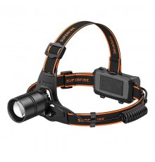Superfire HL71 headlamp flashlight, 500 lm, USB, 5 modes