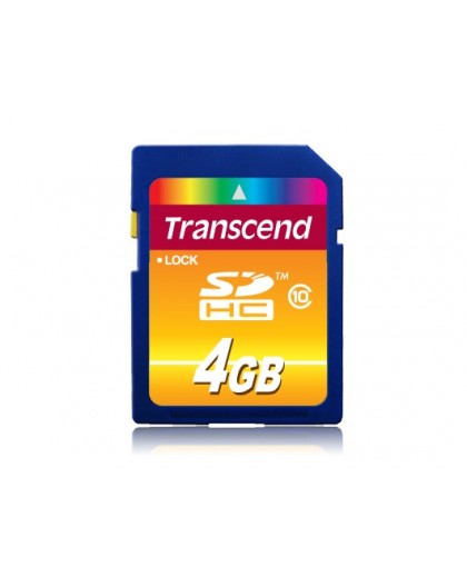 Transcend SD Card SDXC/SDHC Class 10 4GB