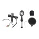 Varr VGMSB Universal Microphone + POP Filter + Tripod