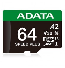 MEMORY MICRO SDXC 64GB UHS-I/UD64GUI3V30A2SP-RA1 ADATA