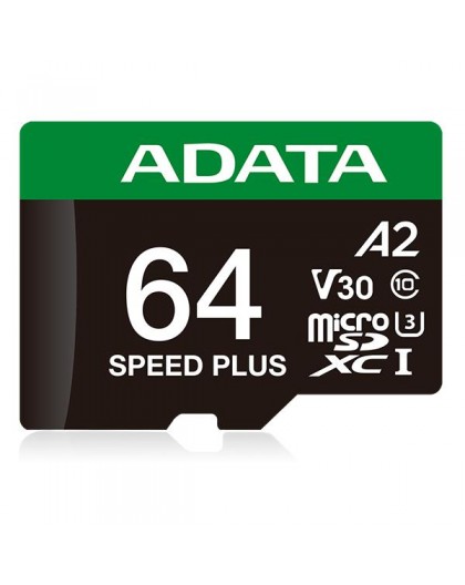 MEMORY MICRO SDXC 64GB UHS-I/UD64GUI3V30A2SP-RA1 ADATA