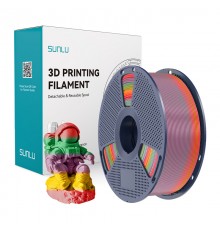 Sunlu PLA Filament (Rainbow) 01
