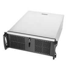 Chenbro RM41300 network equipment chassis 4U Black, Silver