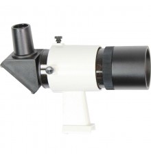 Skywatcher 9x50 finder scope with 90 angle socket (black)