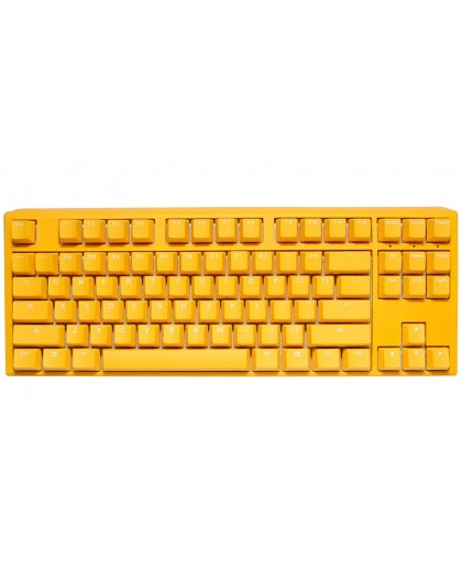 Ducky One 3 Yellow TKL keyboard Gaming USB German