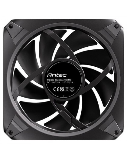 Antec Orbit 120 ARGB FAN Computer case 12 cm Black