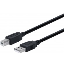 Fuj:tech USB-A - USB-B kabelis, 5m