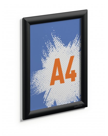 Durable Snap Frame, aluminum A4, black