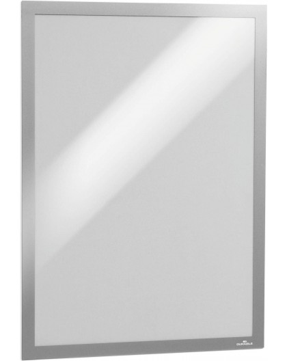 Durable Duraframe - self-adhesive A3 frame, 2 pcs, silver frame