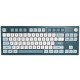 Montech MKey TKL keyboard Gaming USB Dark Grey, Light Blue, White