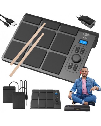 V-TONE ED9 battery-powered portable e-drum