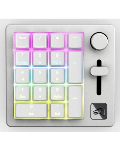 Keychron GMMK Numpad keyboard Home/Office USB + RF Wireless + Bluetooth White