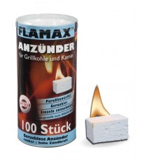 Flamax 1318116 Paraffin ignition cubes 100pcs