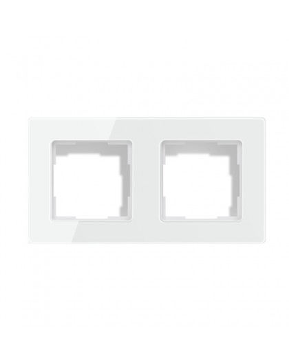 Avatto 2 Socket TS20 light switch frame (white)