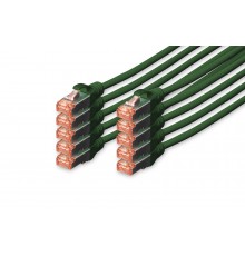 Digitus CAT 6 S/FTP patch cord, 10 units