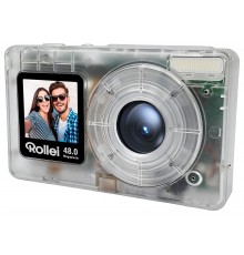 Rollei Compactline Pocket Transparent Digital Camera, Clear