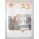 Nobo Premium Plus Poster Frame, A3, Clear
