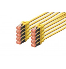 Digitus CAT 6 S/FTP patch cord, 10 units