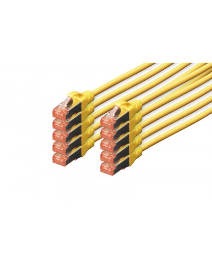 Digitus CAT 6 S/FTP patch cord, 10 units