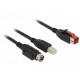 DeLOCK 85489 USB cable USB 2.0 3 m USB B Black