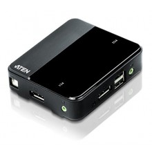 ATEN CS782DP - KVM Switch, DisplayPort, USB, 3.5 mm
