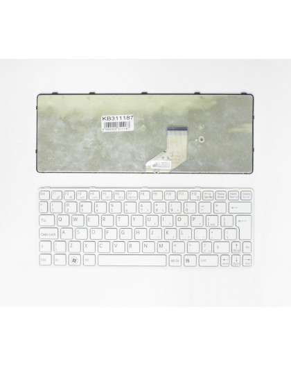 Keyboard SONY Vaio: SVE11, UK balta