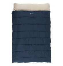 Outwell Contour Lux Double Adult Rectangular sleeping bag Polyester Blue
