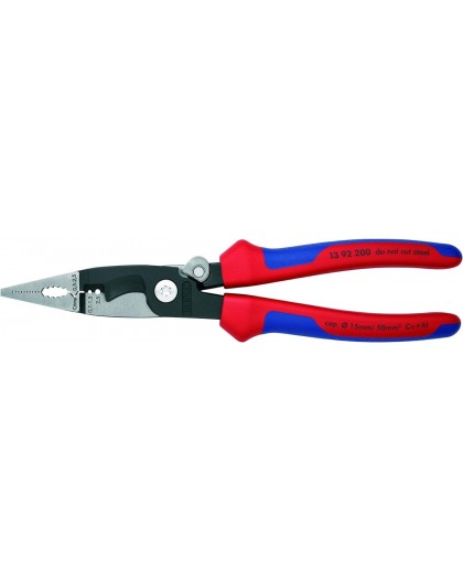 Pliers for electrical work 6-in-1