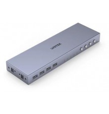 UNITEK V306A KVM switch Grey