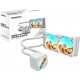 Gigabyte GAMING 240 ICE liquid cooling system, white