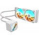 Gigabyte GAMING 240 ICE liquid cooling system, white