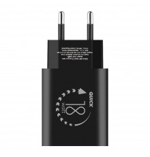 OBAL:ME Wall Charger USB-A 18W / black