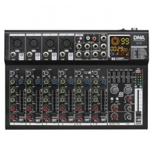 DNA QFX8 analog audio mixer 8 channels Bluetooth