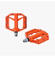 Shimano PD-GR400 Flat Pedals, orange