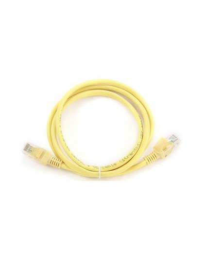 PATCH CABLE CAT5E UTP 1M/YELLOW PP12-1M/Y GEMBIRD
