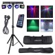 LIGHT4ME LED BAR DERBY PAR Lighting Set